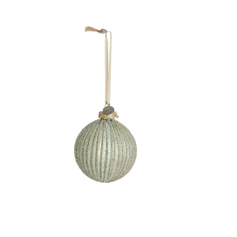 Norille bauble H9 cm. dusty green