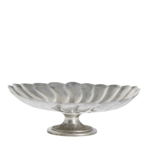 Philine  tray Ø25 cm. antique silver