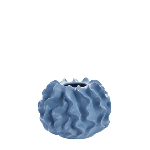Sannia vase 29X29X20.5 cm, F. Blue