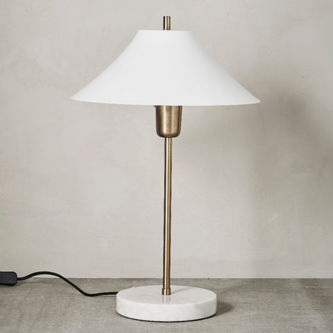 Sofia table lamp H52 cm. white