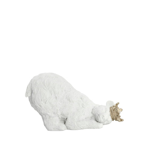 Sebina Royal Ice Bear H11.5 cm. white