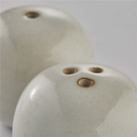 Amera salt/pepper set 4.5x4.5 cm. white sands